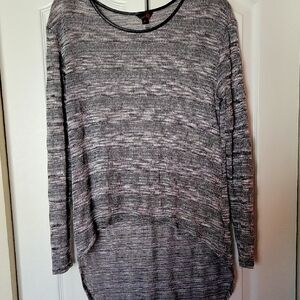 G By Guess Gray Long Sleeve Women's Top